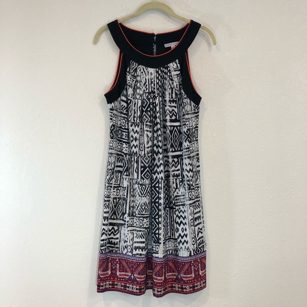 Petite Sandra Darren Sleeveless A Line Shift Dress